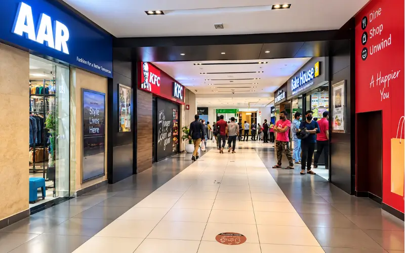 Inside View of Al Khail Gate Community Centre