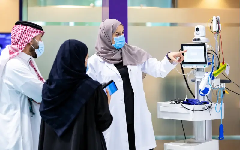 health screening at Mina Rashid Screening Center