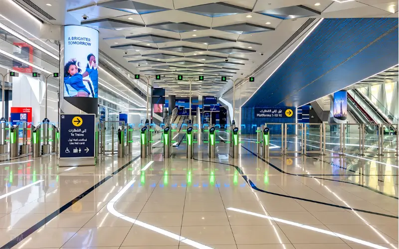Expo Metro Station Facilities