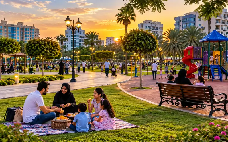 Family Visit to Al Mahatta Park