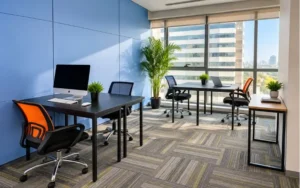 Office sizes and rental examples