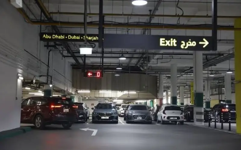 Parking at Uptown Mirdif Mall