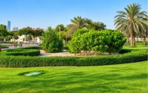 Pond, Green Spaces, and Landscape